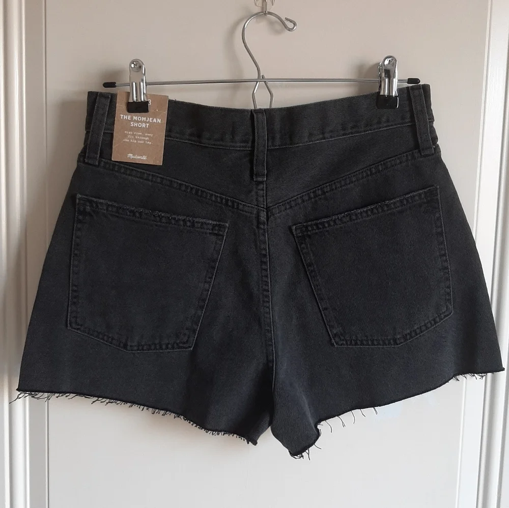 NWOT Madewell The Momjean Cutoff Short Size 28 - Picture 3 of 6